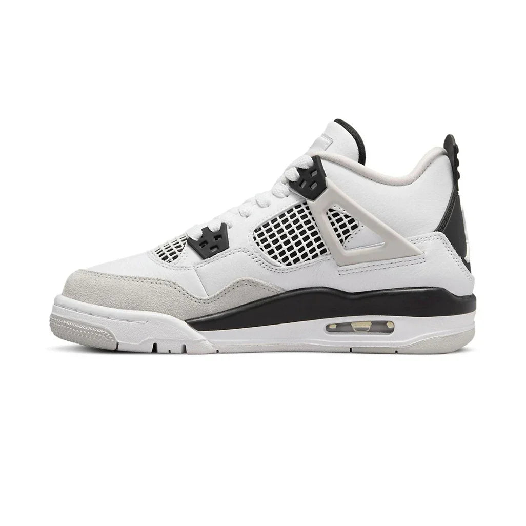 Air Jordan 4 Retro Trainers in Military Black