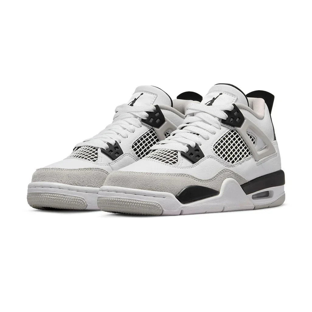 Air Jordan 4 Retro Trainers in Military Black