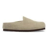 Birkenstock Amsterdam Wrapped Suede Clogs