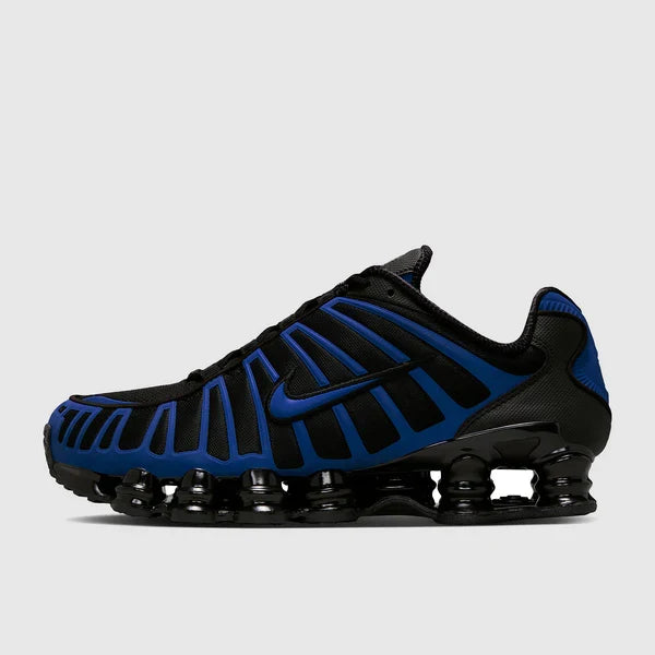 Nike Shox TL Unisex Trainers in Black and Blue