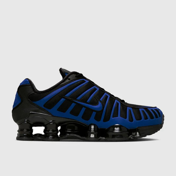 Nike Shox TL Unisex Trainers in Black and Blue