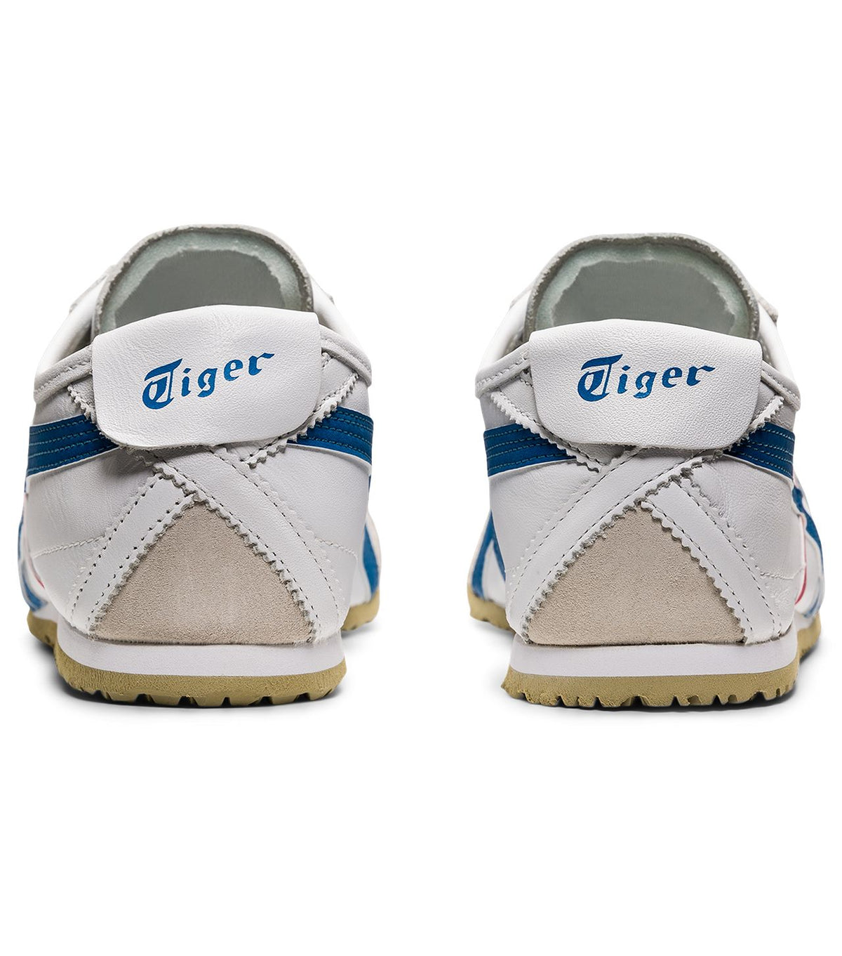 Onitsuka Tiger Mexico 66 Sneakers in White and Blue