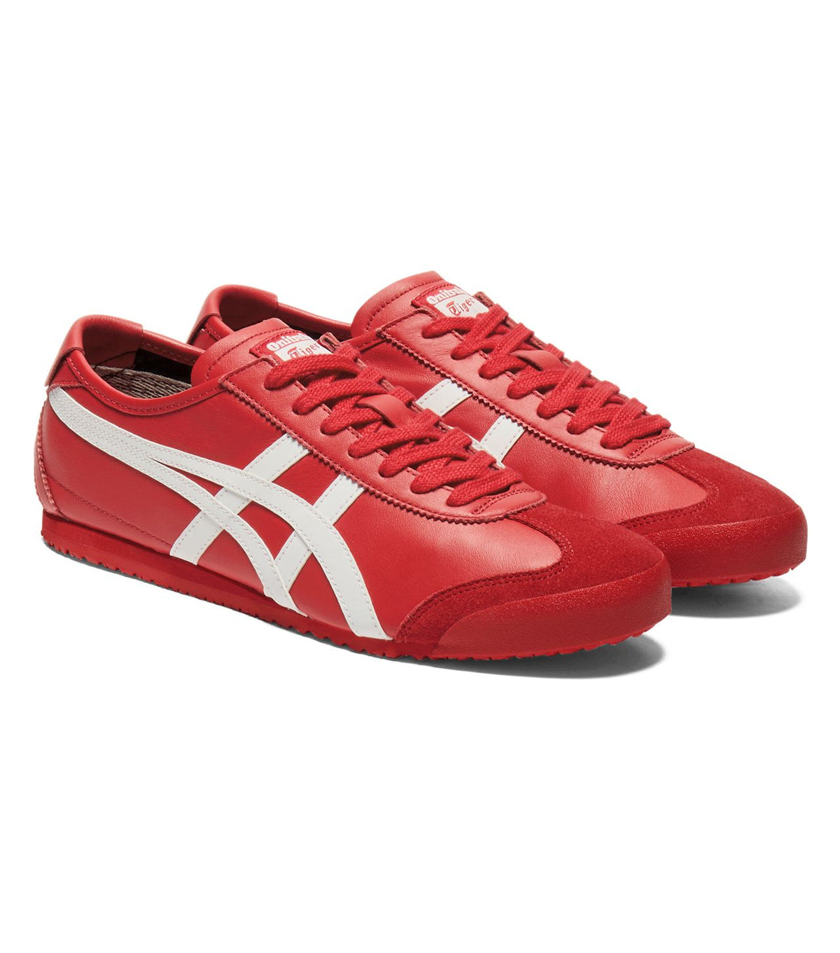 Onitsuka Tiger Mexico 66 Sneakers in Classic Red and White