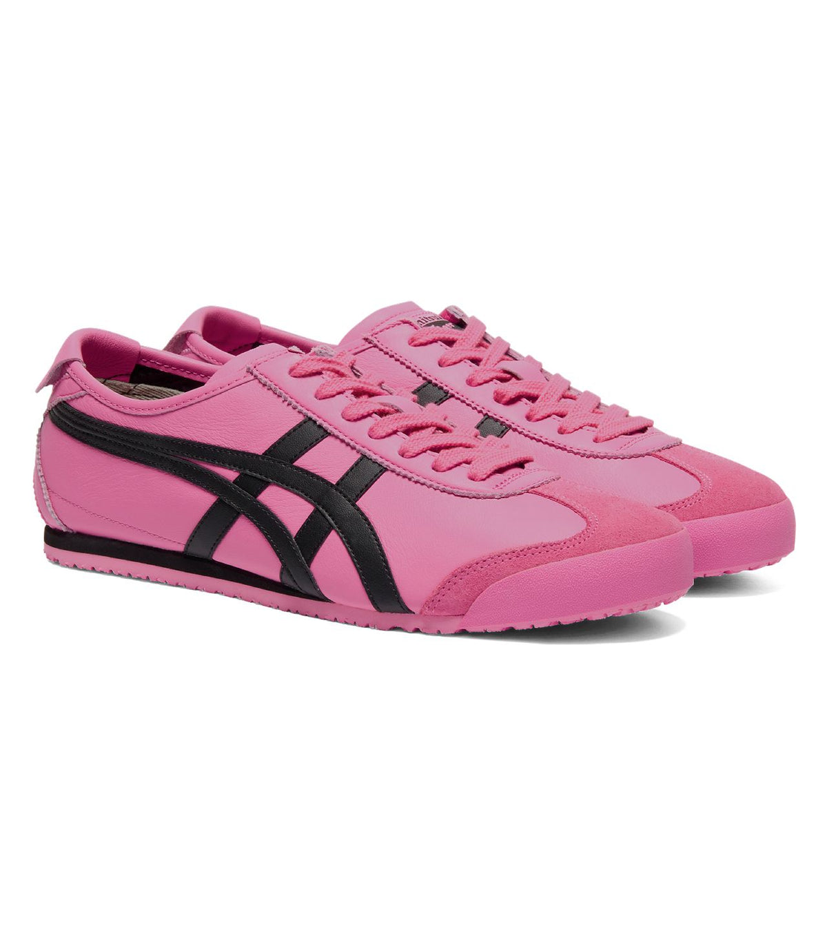 Onitsuka Tiger Mexico 66 Sneakers in Dragonfruit and Black