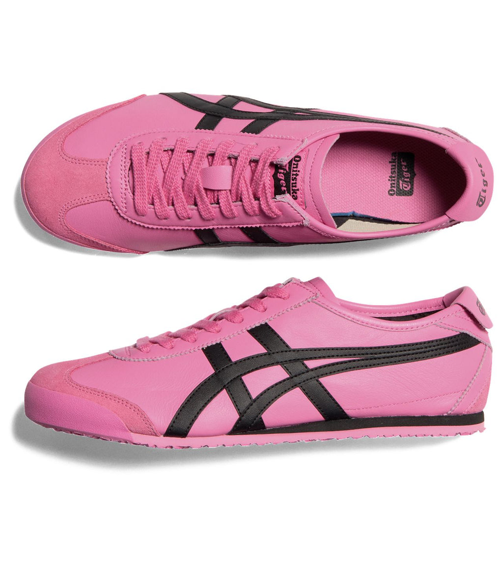Onitsuka Tiger Mexico 66 Sneakers in Dragonfruit and Black