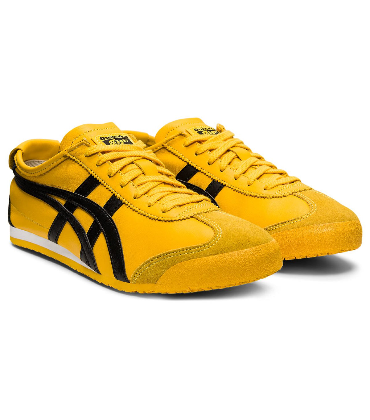 Onitsuka Tiger Mexico 66 Sneakers in Yellow and Black