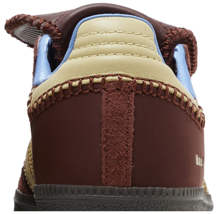 Adidas x Wales Bonner Samba Nylon Unisex Trainers in Fox Brown