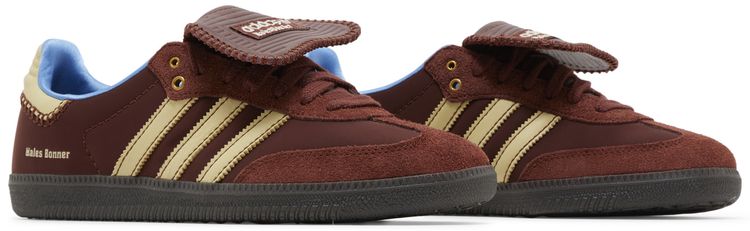 Adidas x Wales Bonner Samba Nylon Unisex Trainers in Fox Brown