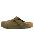 Birkenstock Boston Suede Clogs Thyme