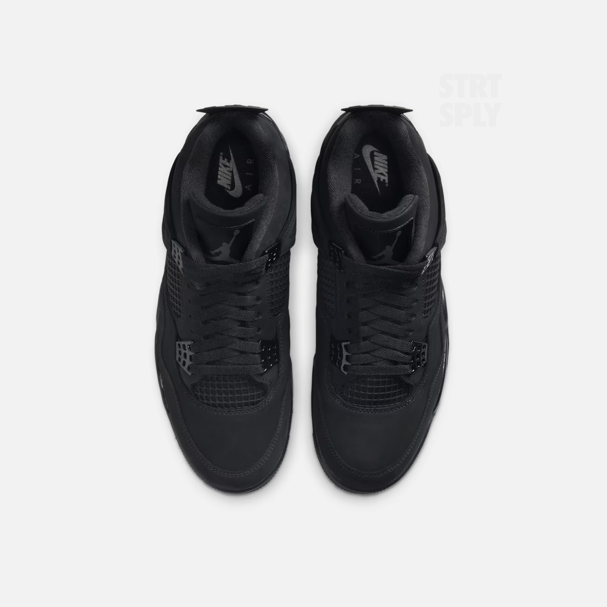 Air Jordan 4 Retro Black Cat Trainers in Triple Black