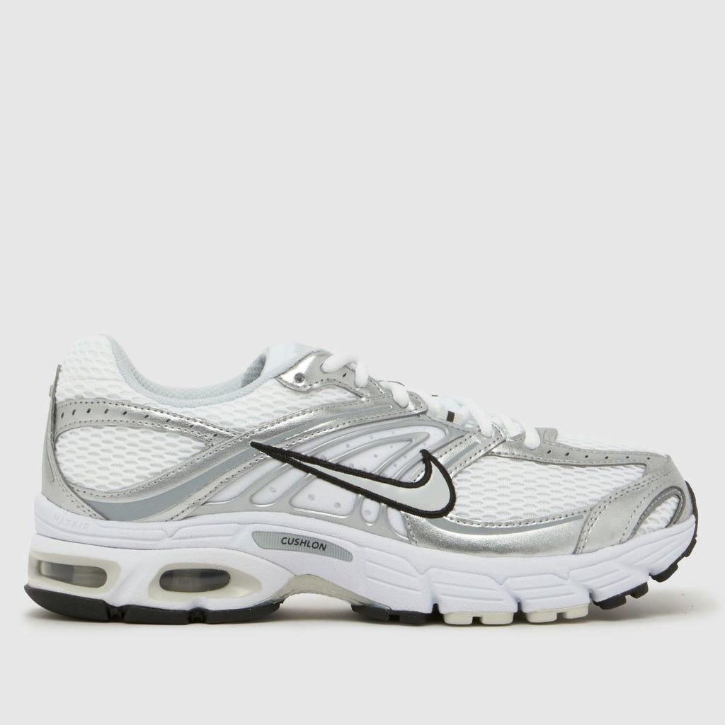 Nike Air Max Moto 2K Trainers in Grey and White
