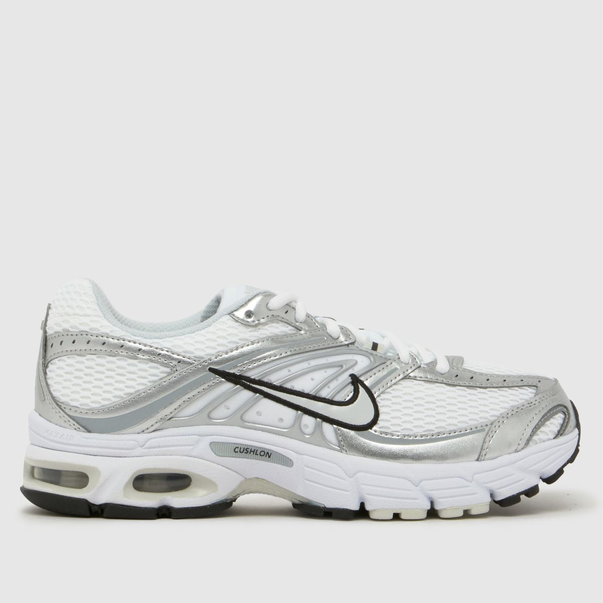Nike Air Max Moto 2K Trainers in Grey and White