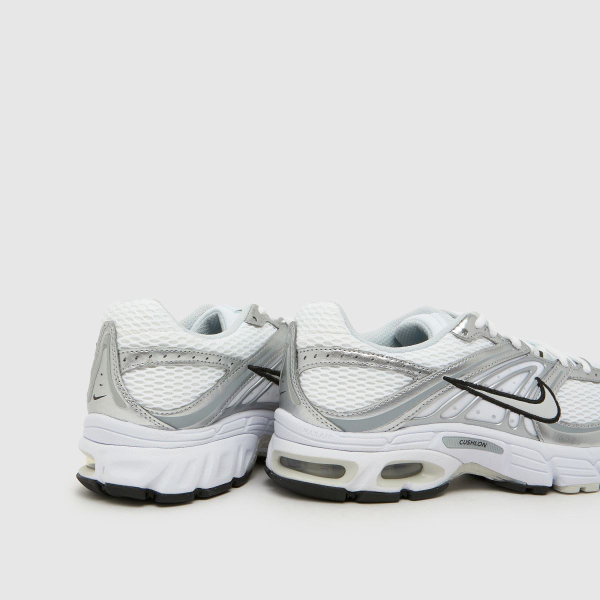 Nike Air Max Moto 2K Trainers in Grey and White