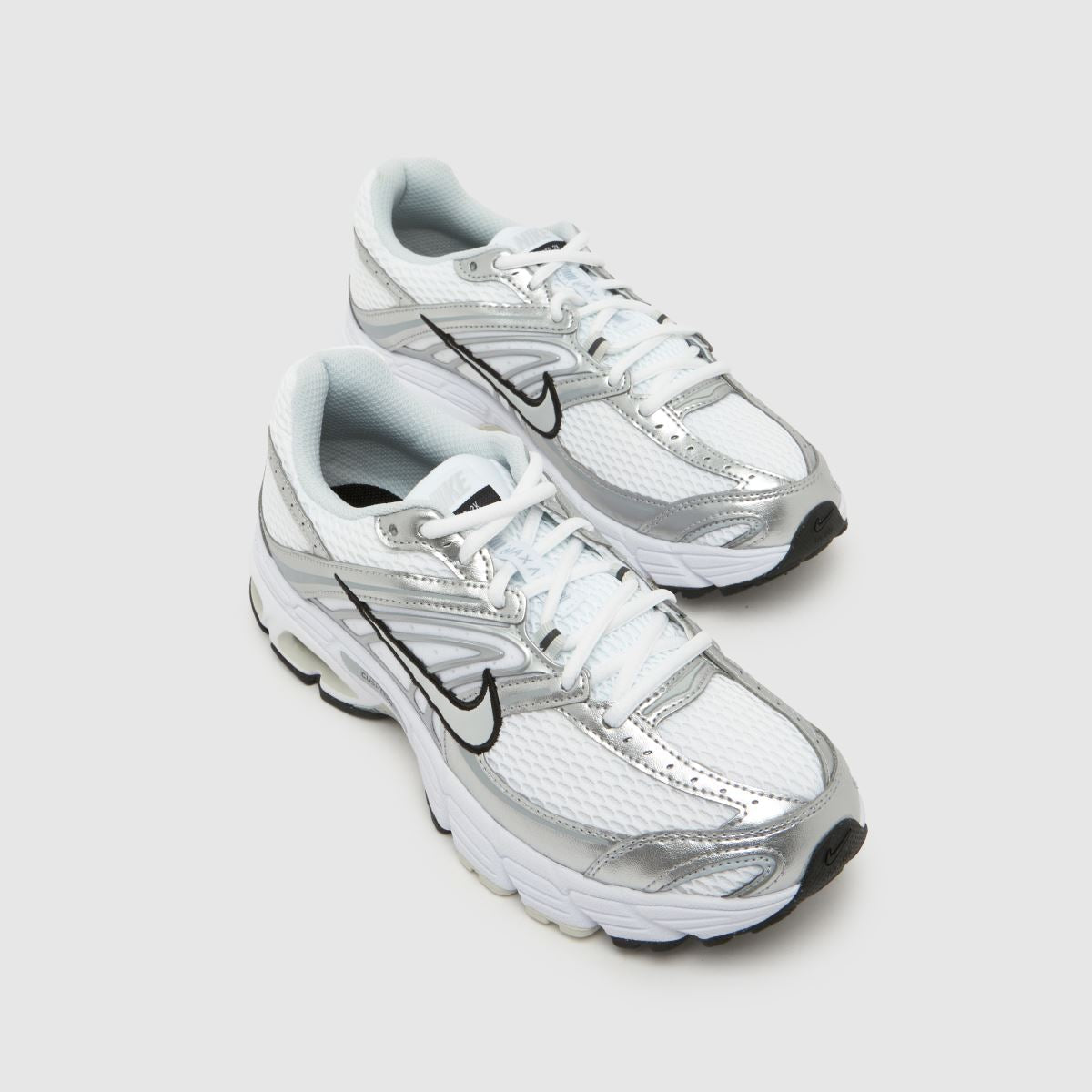 Nike Air Max Moto 2K Trainers in Grey and White