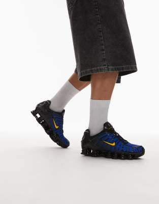 Nike Shox TL Trainers in Blue