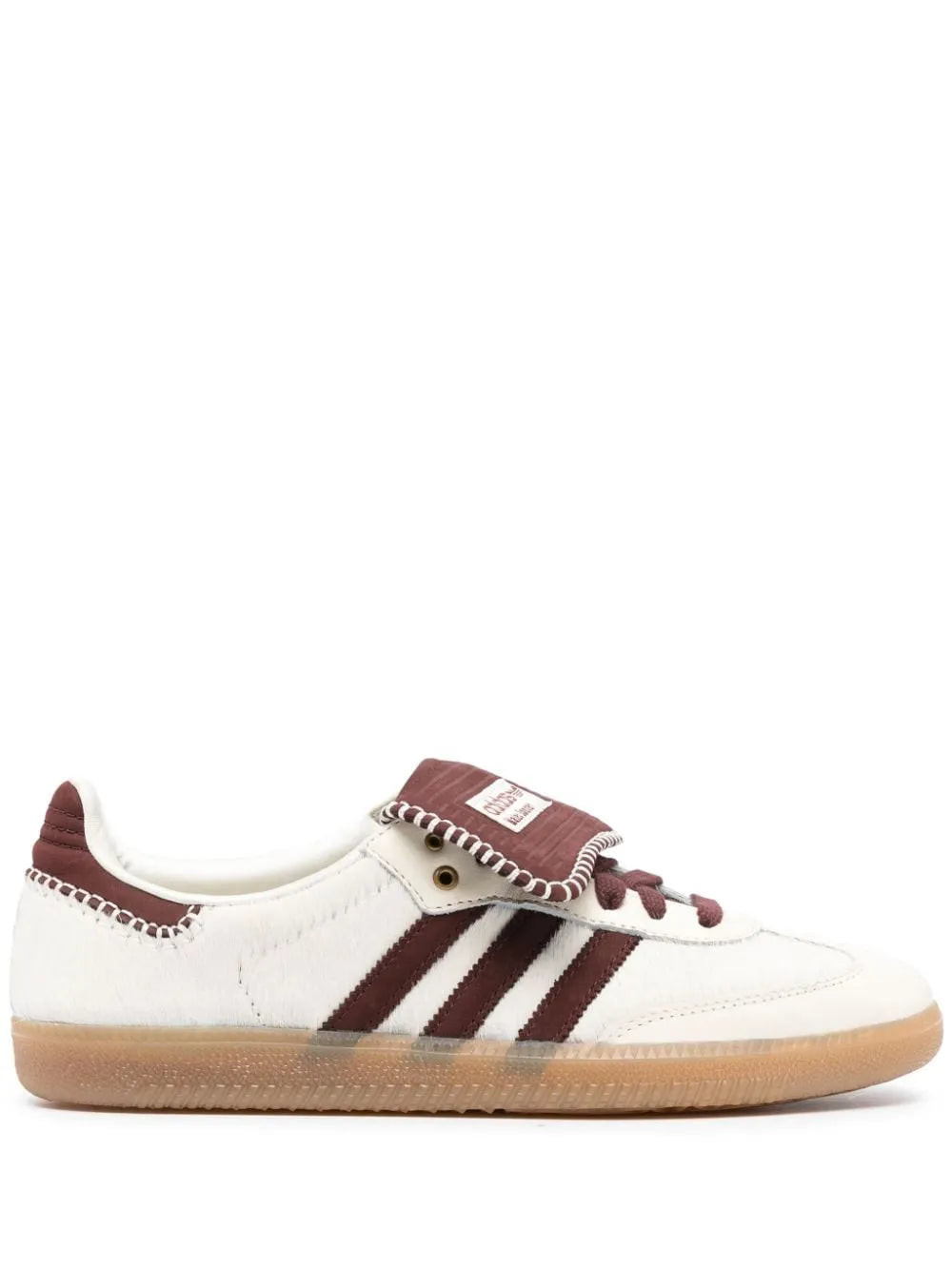 Adidas x Wales Bonner Samba Unisex Trainers in White and Dark Brown