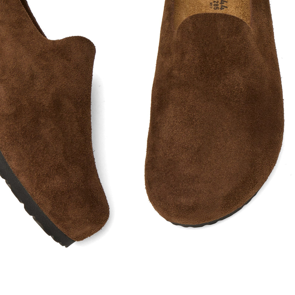 Birkenstock Amsterdam Slip-On Shoes in Carafe Suede