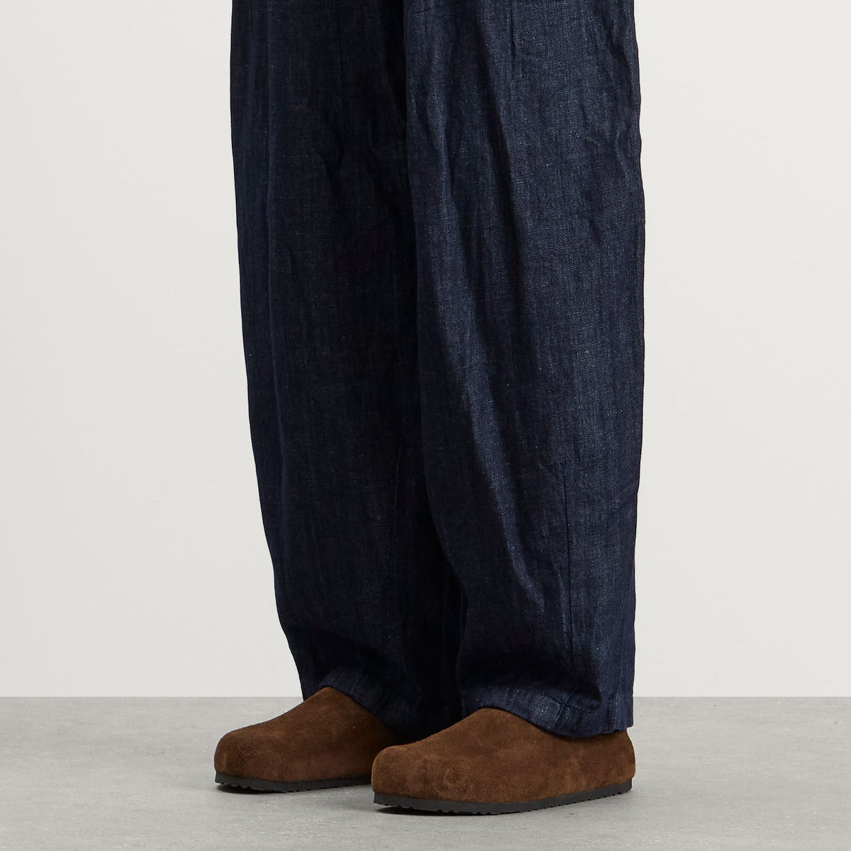 Birkenstock Amsterdam Slip-On Shoes in Carafe Suede