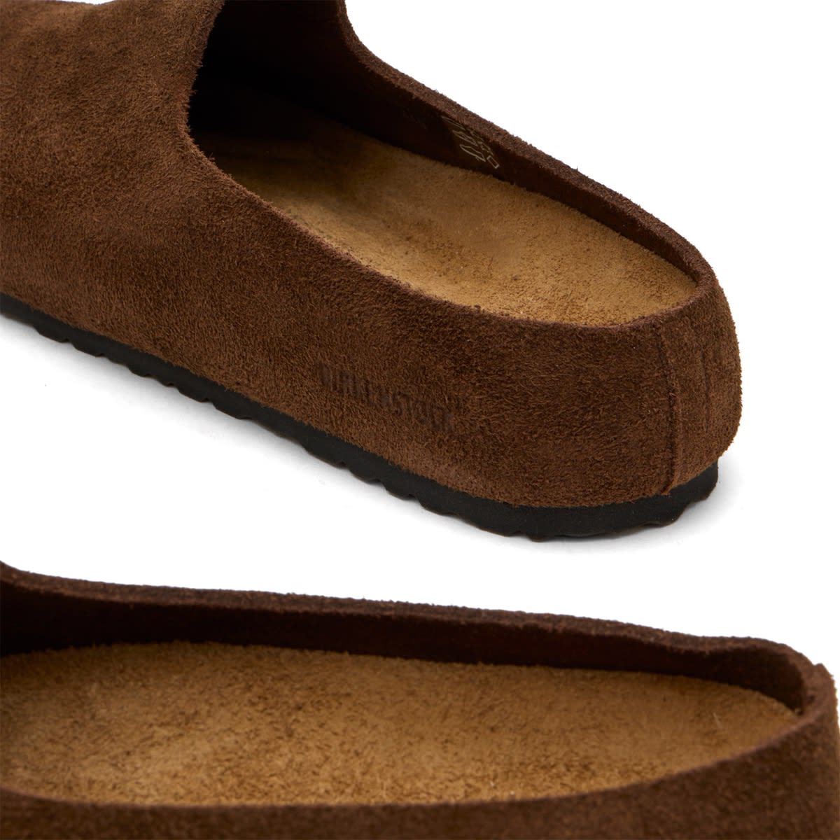 Birkenstock Amsterdam Slip-On Shoes in Carafe Suede