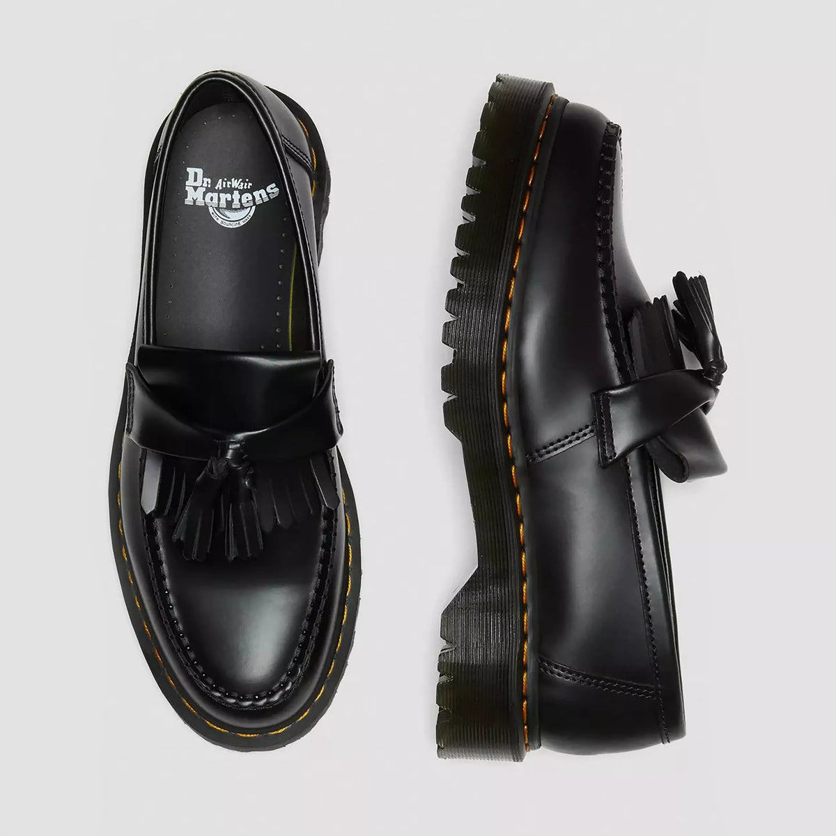 Dr Martens Adrian Bex Loafers in Black Leather