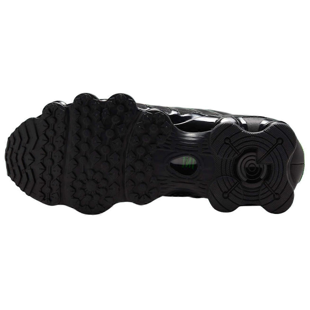 Nike Shox TL Unisex Trainers in Black and Green