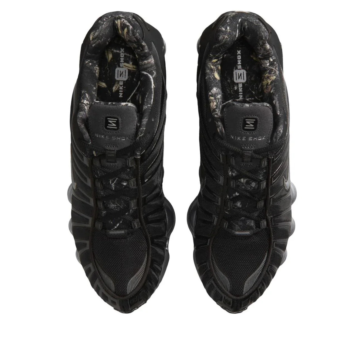 Nike Shox TL Trainers in Black and Real Tree Camo