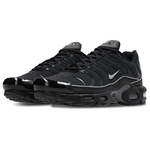 Nike Air Max TN Tuned 1 Trainers in Black-Mtlc Silver-Black