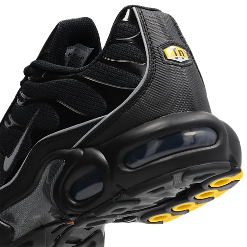 Nike Air Max TN Tuned 1 Trainers in Black-Mtlc Silver-Black