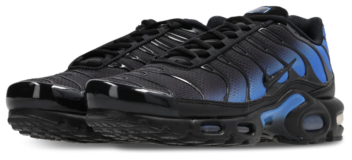 Nike Air Max TN Tuned 1 Trainers in Black-Black-Blue Crystal