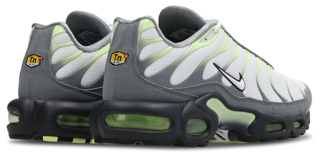 Nike Air Max Tuned TN 1 Trainers in Cool Grey-White-Lt Liquid Lime