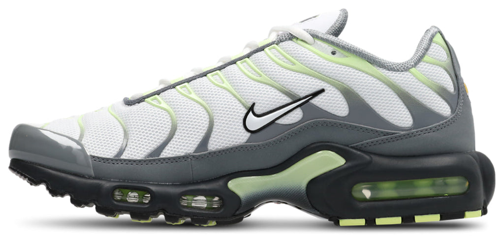 Nike Air Max Tuned TN 1 Trainers in Cool Grey-White-Lt Liquid Lime