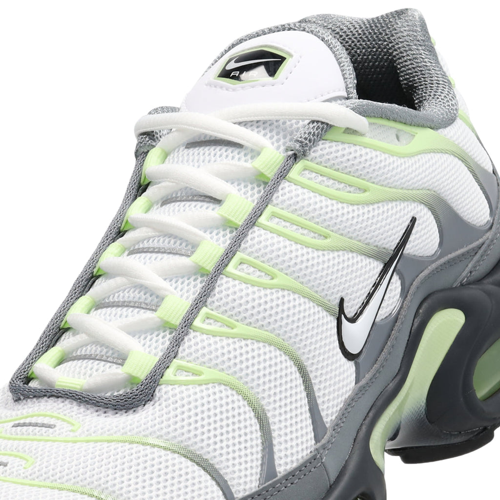 Nike Air Max Tuned TN 1 Trainers in Cool Grey-White-Lt Liquid Lime