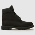 Timberland Premium 6 Inch Boots Black Nubuck