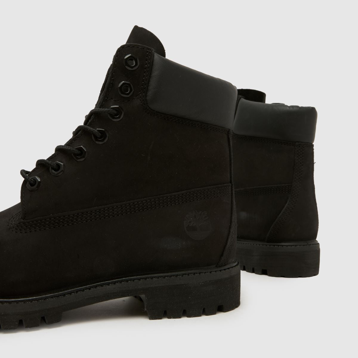 Timberland Premium 6 Inch Boots Black Nubuck