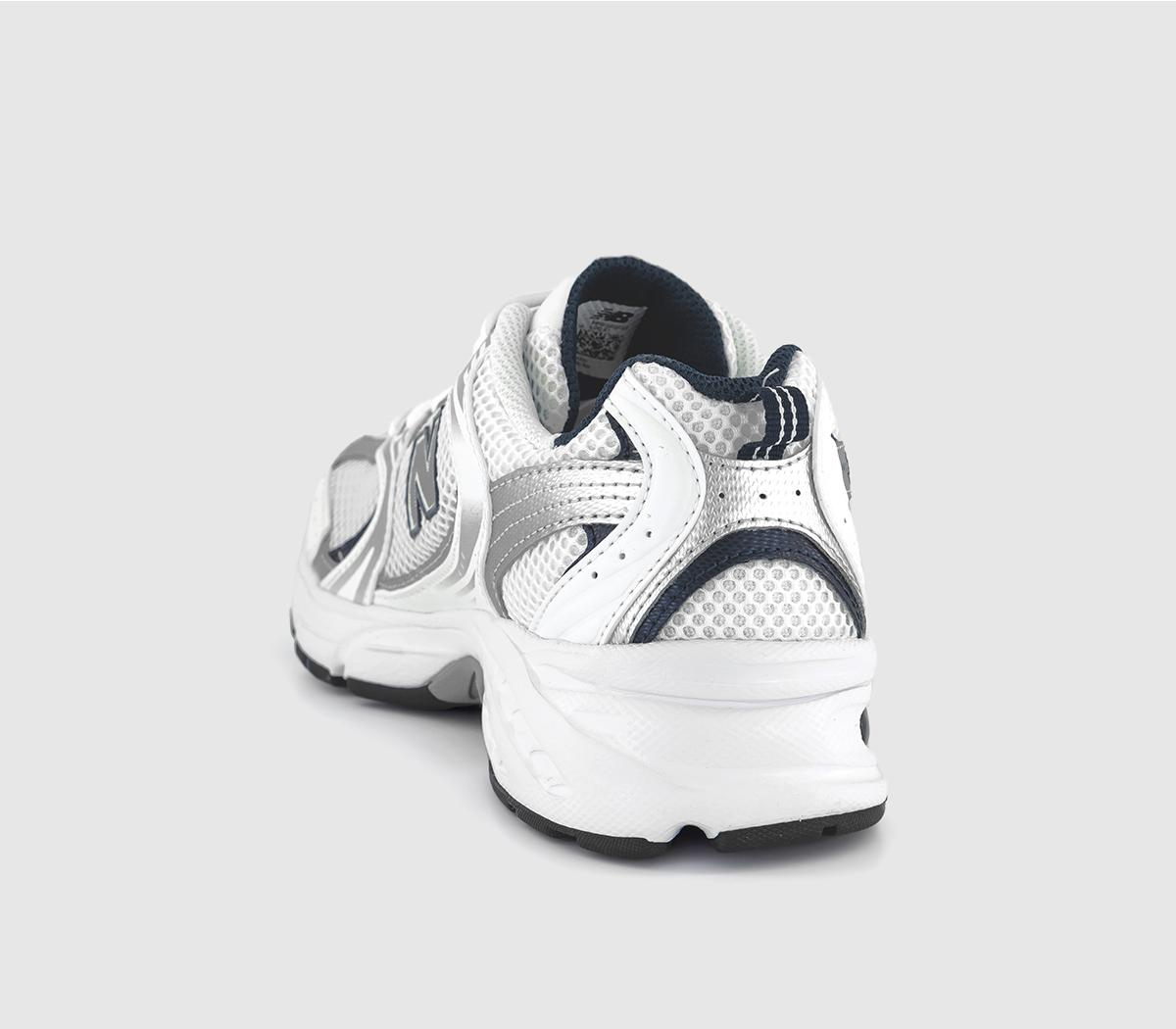 New Balance 530 Unisex Trainers in White and Blue