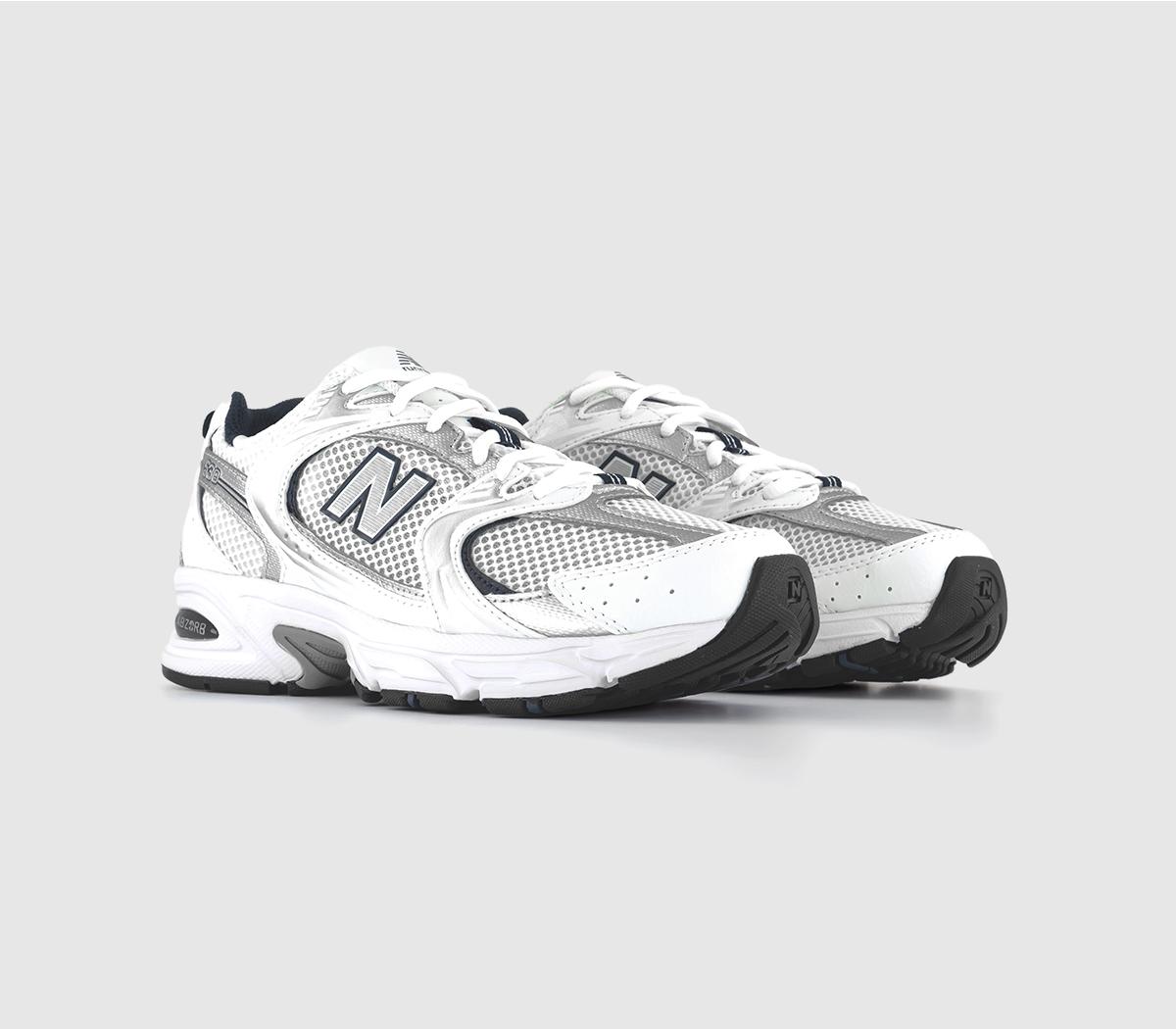 New Balance 530 Unisex Trainers in White and Blue