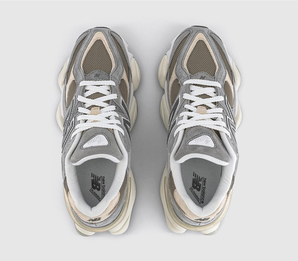 New Balance 9060 Trainers in Slate Grey Offwhite