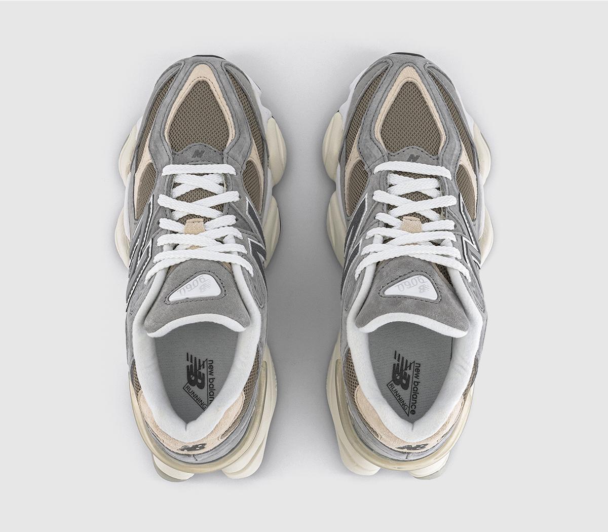 New Balance 9060 Trainers in Slate Grey Offwhite