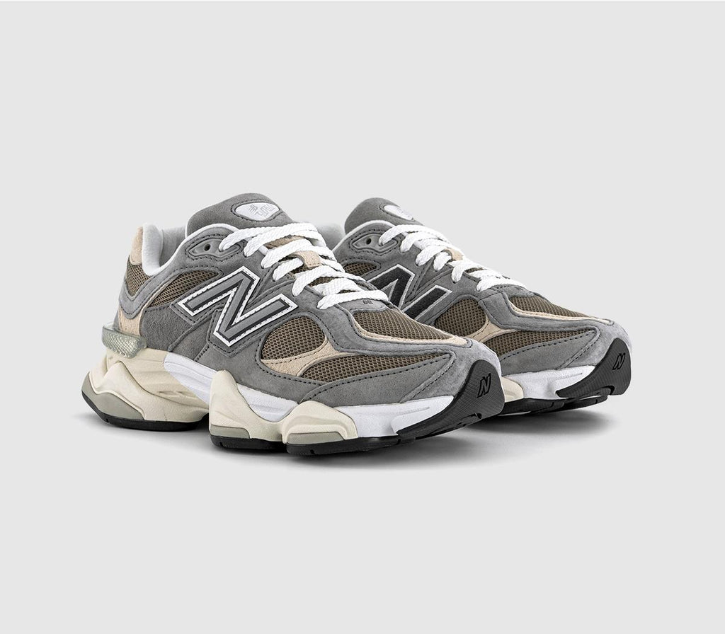 New Balance 9060 Trainers in Slate Grey Offwhite
