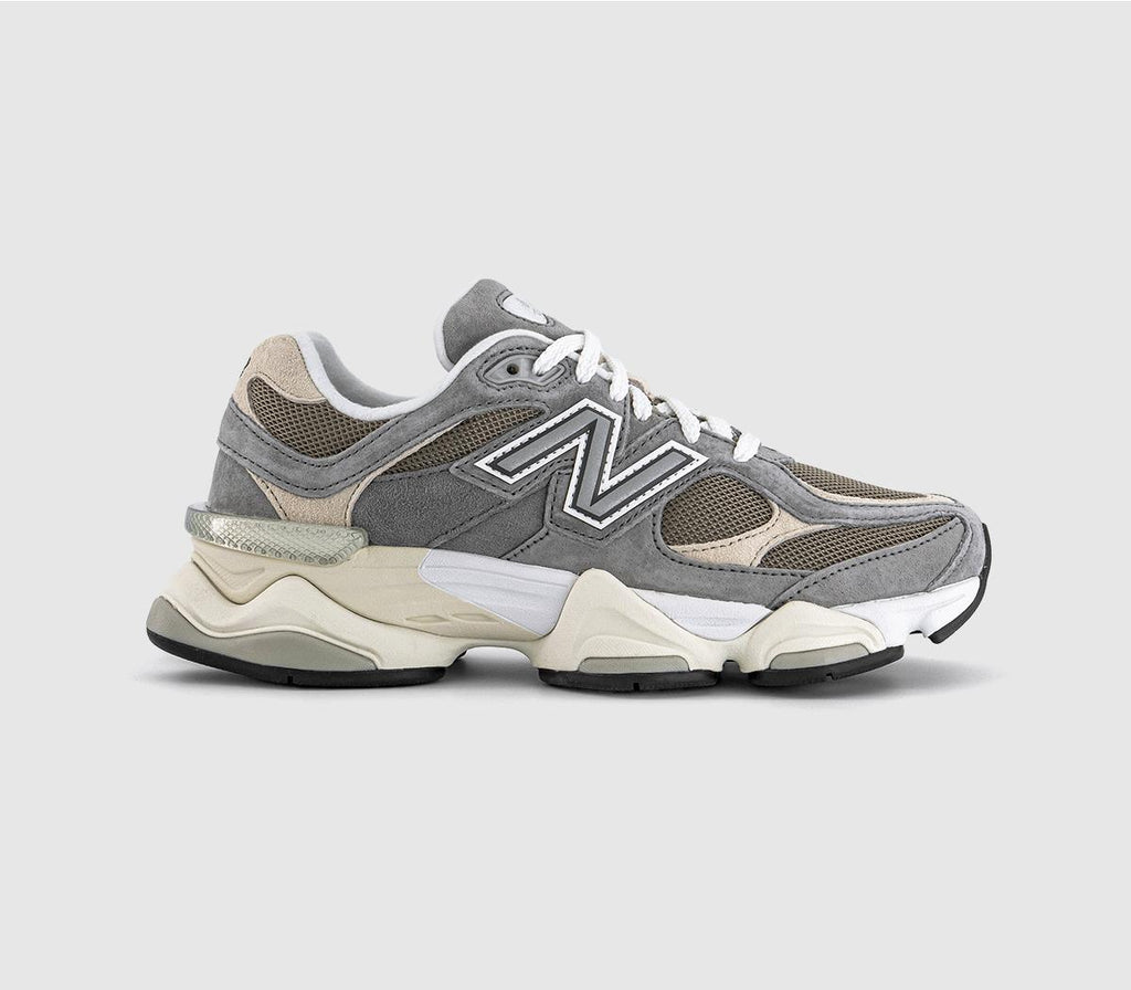 New Balance 9060 Trainers in Slate Grey Offwhite
