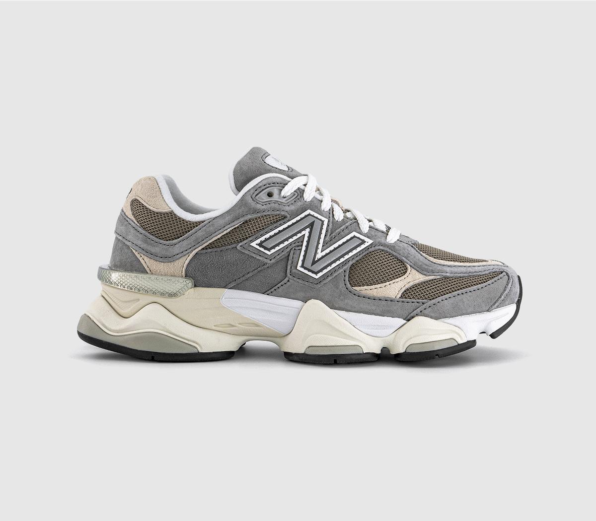 New Balance 9060 Trainers in Slate Grey Offwhite