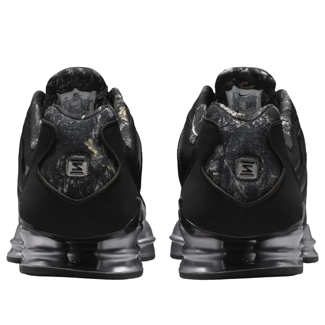 Nike Shox TL Trainers in Black and Real Tree Camo