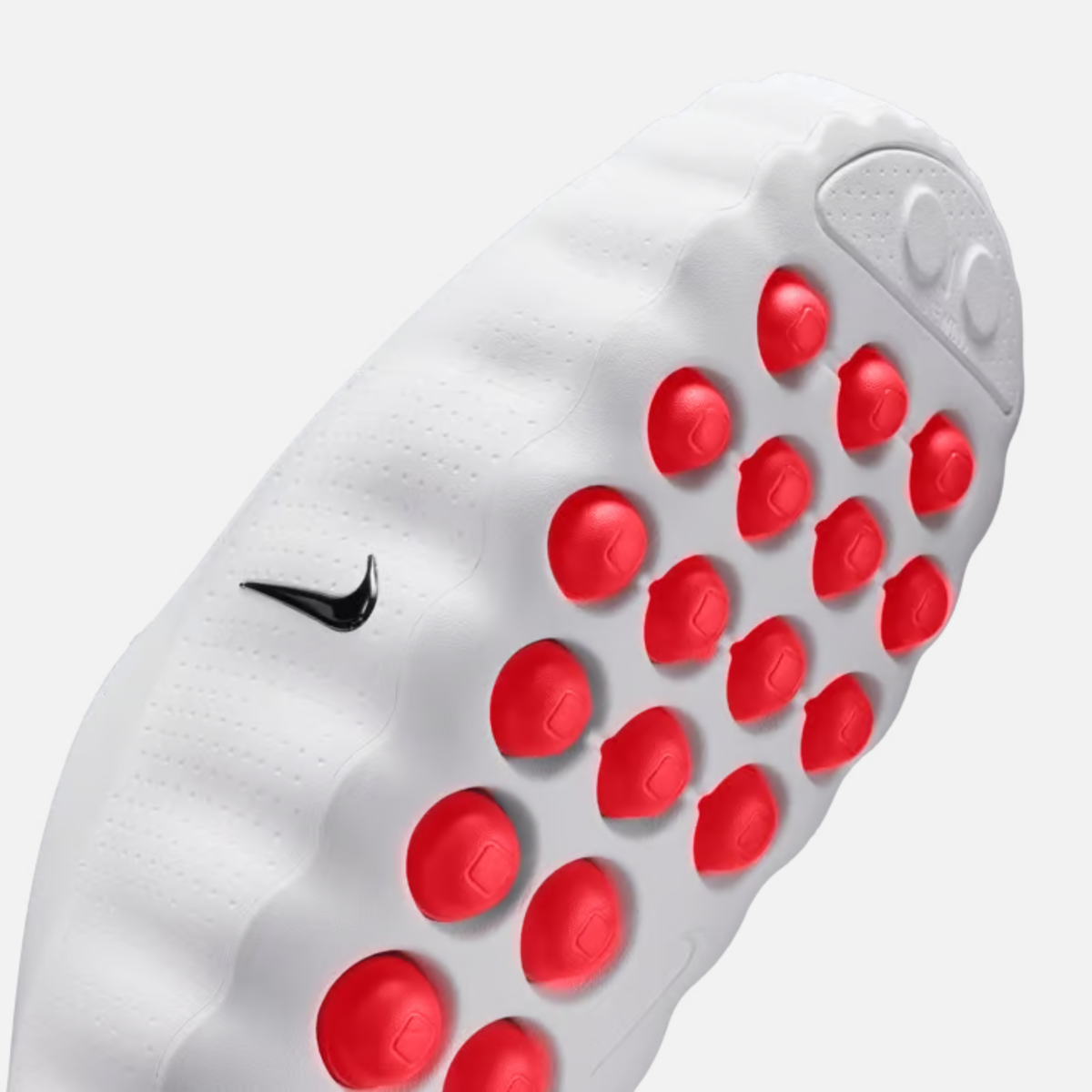 Nike Mind 001 Mule in White and Speed Red