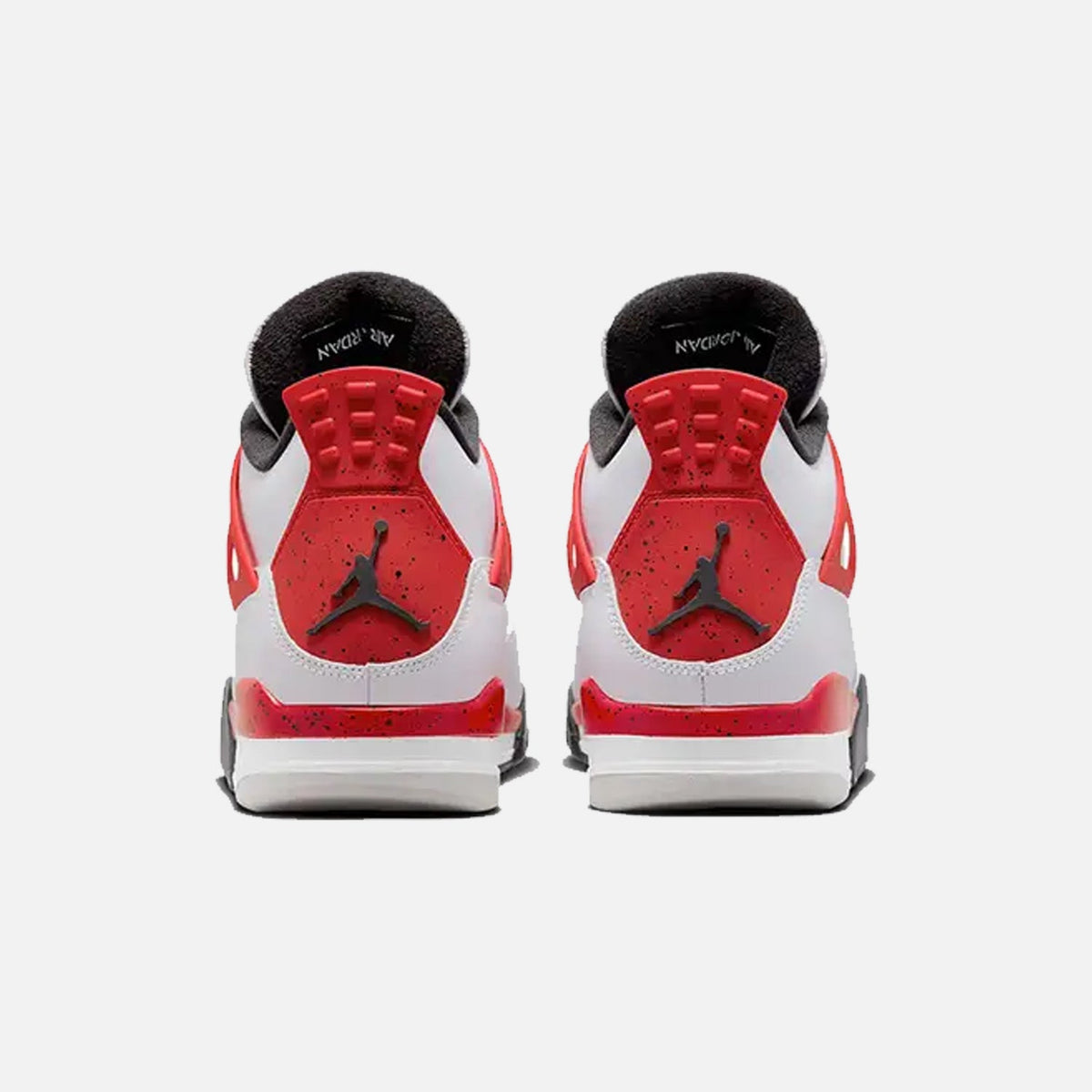Air Jordan 4 Retro Red Cement Trainers in White