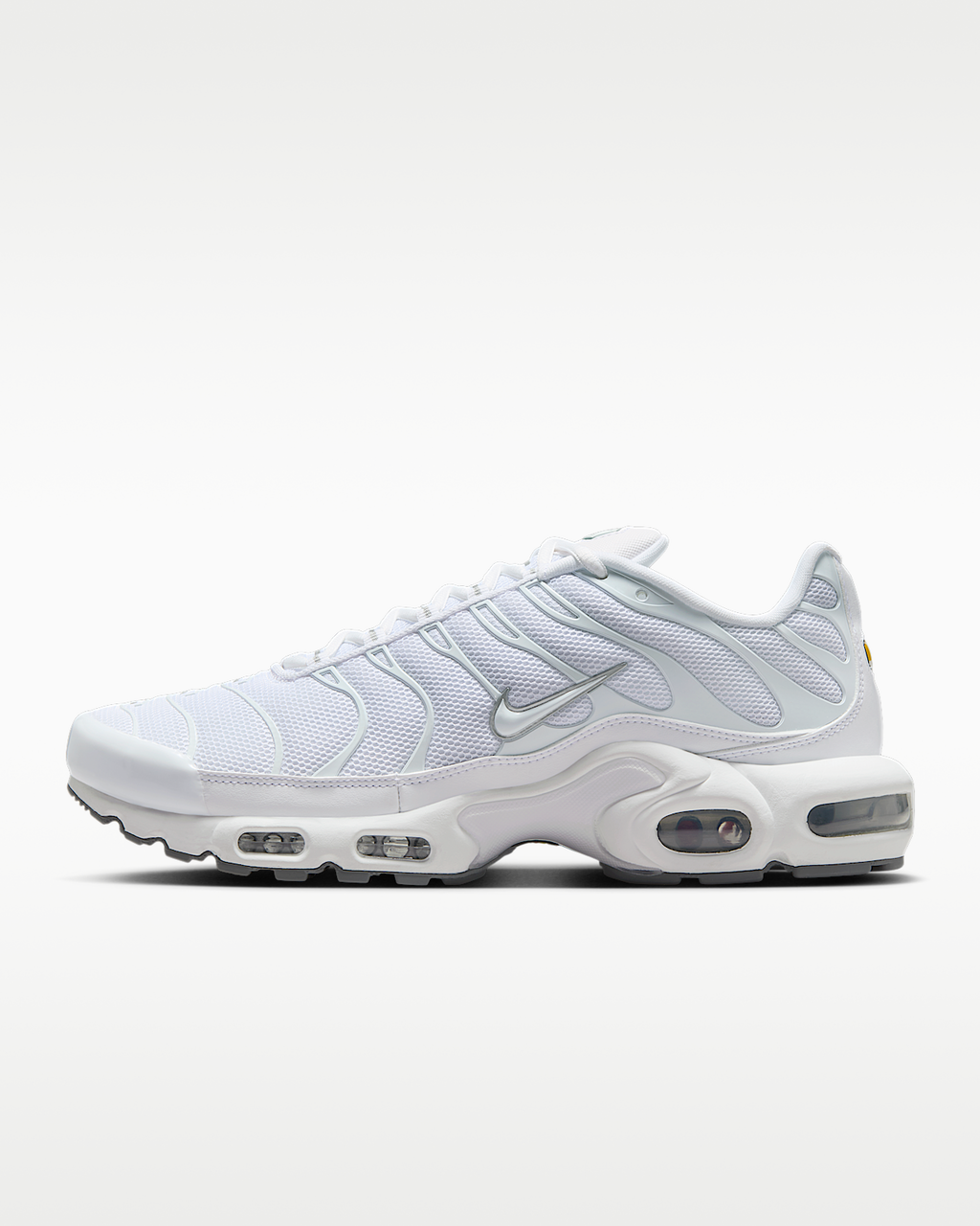 Nike Air Max TN Tuned 1 Trainers in White/Black/Cool Grey