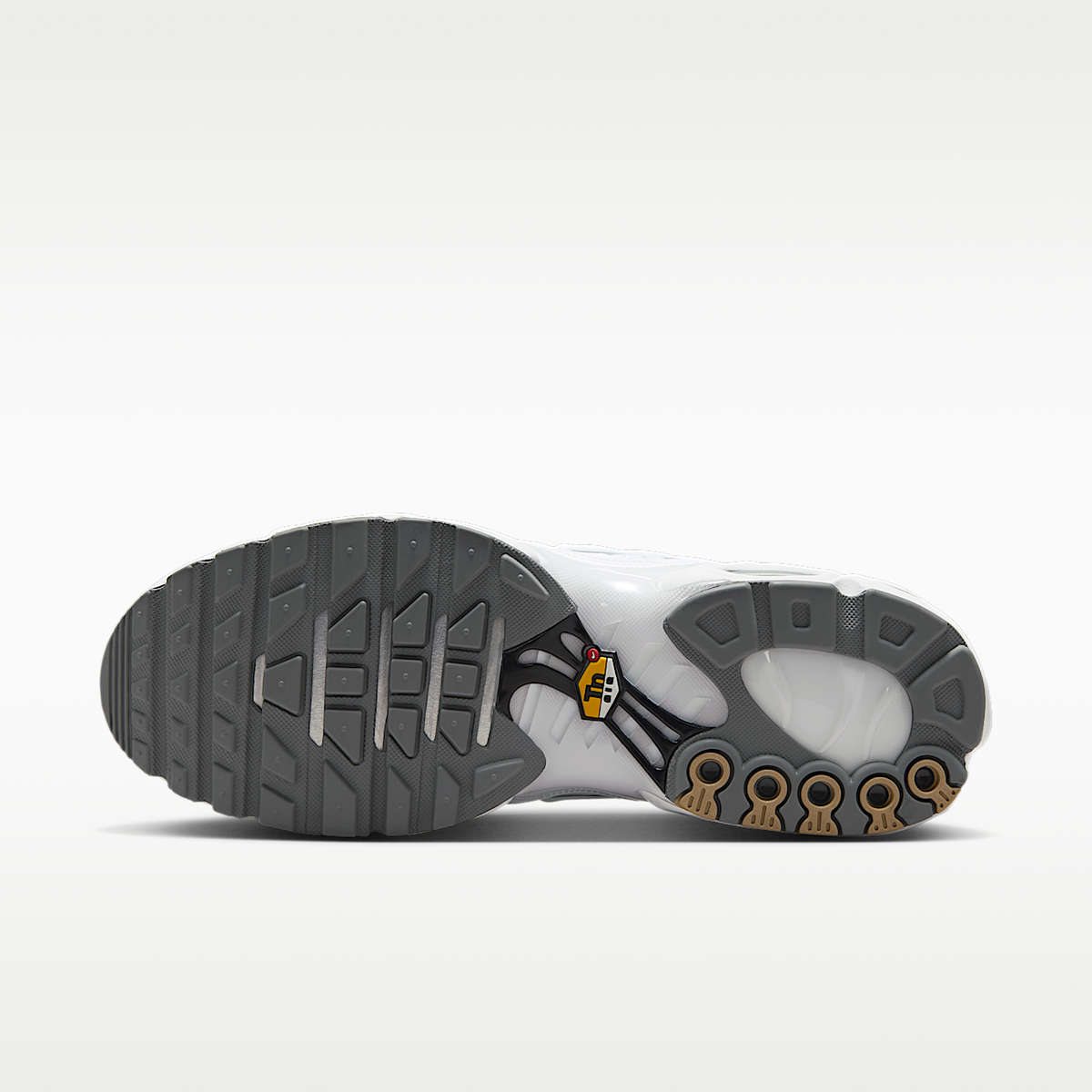 Nike Air Max TN Tuned 1 Trainers in White/Black/Cool Grey