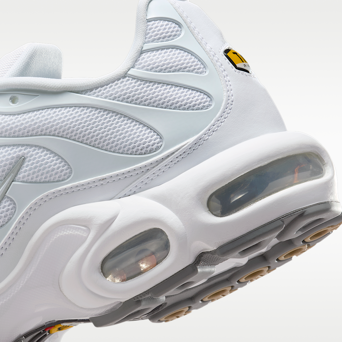 Nike Air Max TN Tuned 1 Trainers in White/Black/Cool Grey