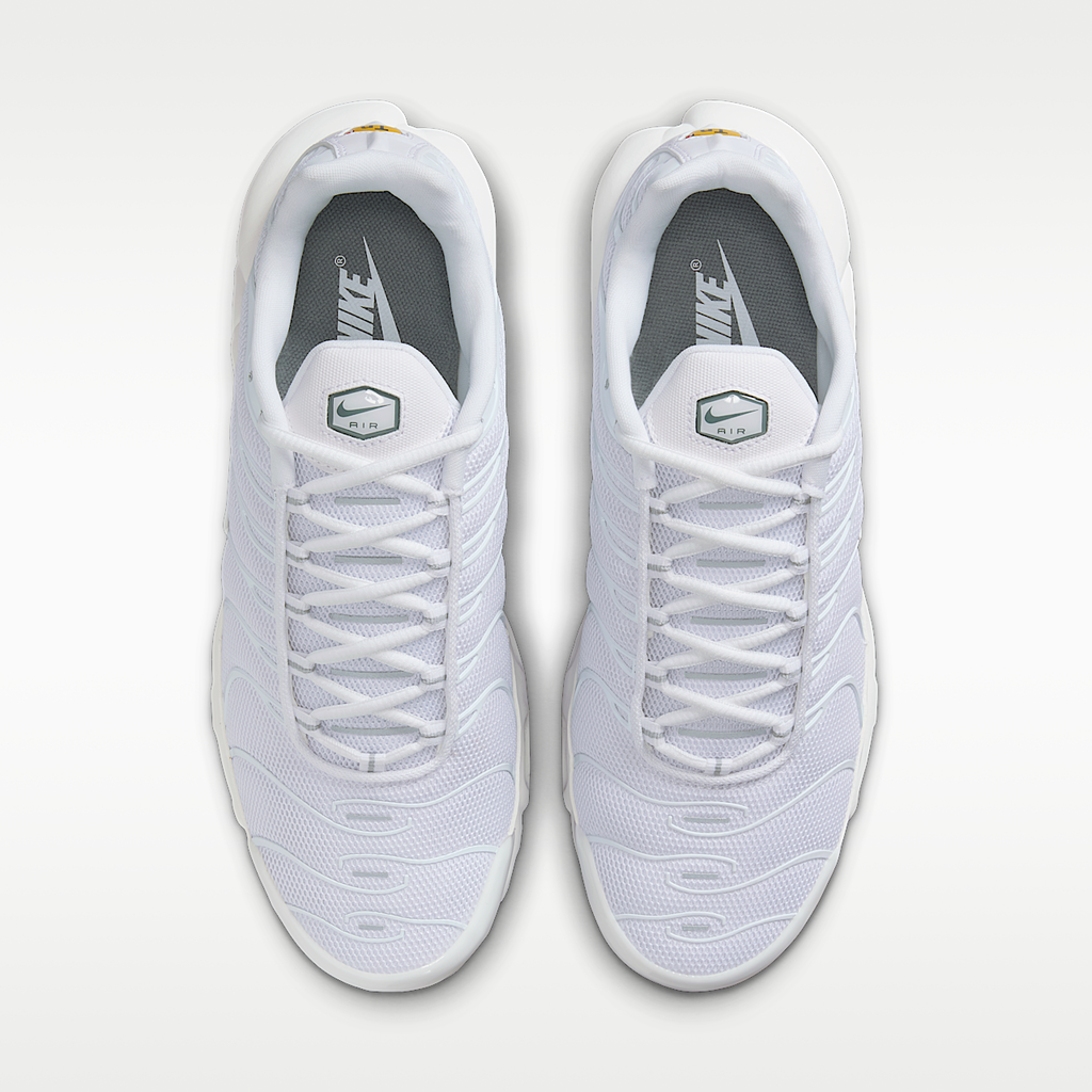 Nike Air Max TN Tuned 1 Trainers in White/Black/Cool Grey