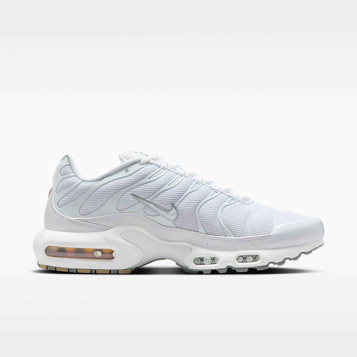 Nike Air Max TN Tuned 1 Trainers in White/Black/Cool Grey