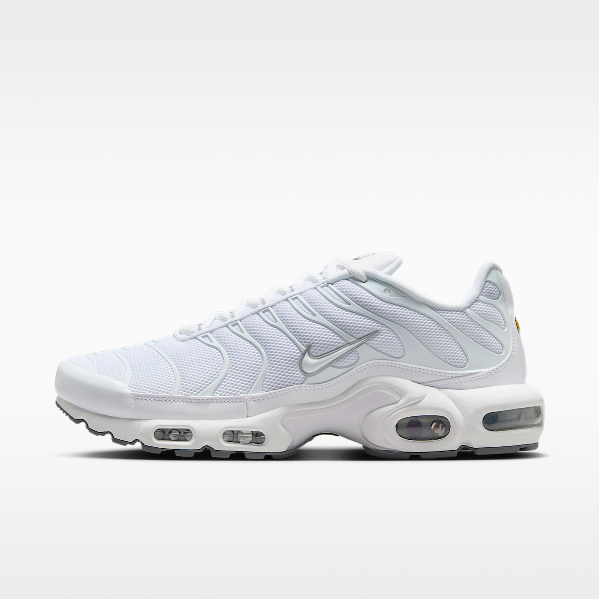 Nike Air Max TN Tuned 1 Trainers in White/Black/Cool Grey